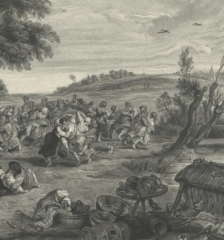 Boutiques de musées Estampe Fête flamande ou kermesse - Pierre-Paul Rubens