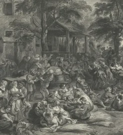Boutiques de musées Estampe Fête flamande ou kermesse - Pierre-Paul Rubens