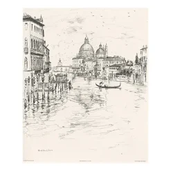 Boutiques de musées Architecture Et Villes-Estampe Grand Canal à Venise - Frank Armington
