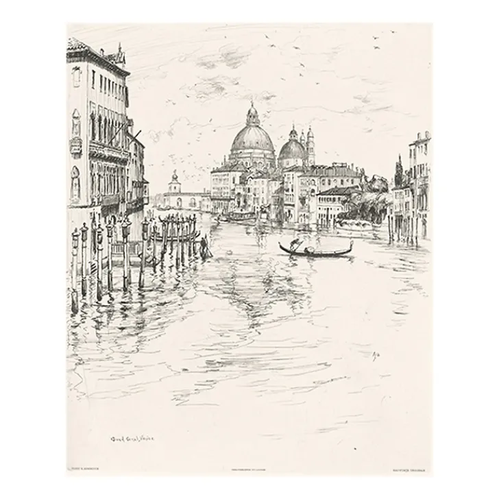 Boutiques de musées Architecture Et Villes-Estampe Grand Canal à Venise - Frank Armington
