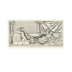 Boutiques de musées Chefs D'Œuvre Des Musées-Estampe Hercule tue deux serpents - Nicolas Poussin