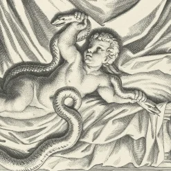 Boutiques de musées Chefs D'Œuvre Des Musées-Estampe Hercule tue deux serpents - Nicolas Poussin