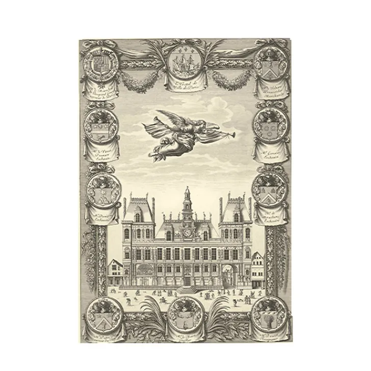 Discount Boutiques de musées Estampe Hotel De Ville De Paris