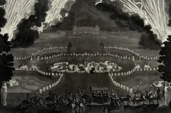 Boutiques de musées Personnages Et Évènements Historiques-Estampe Illuminations du palais et des jardins de Versailles - Jean Lepautre