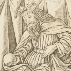 Boutiques de musées Art Moderne-Estampe Imperator, carte 9, Le Tarot de Mantegna - Cécile Reims