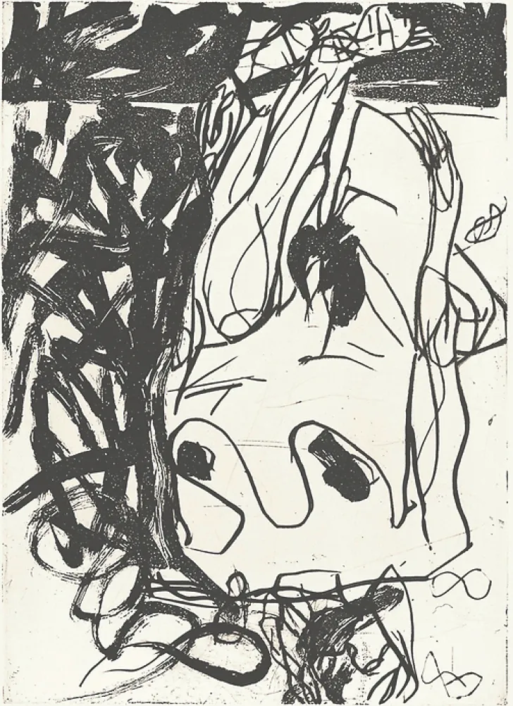 Boutiques de musées Estampe Jaffa - Georg Baselitz 1995