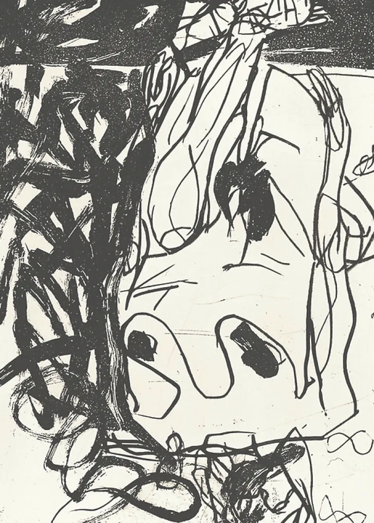 Boutiques de musées Estampe Jaffa - Georg Baselitz 1995