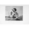 Boutiques de musées Chefs D'Œuvre Des Musées-Estampe Jeune homme assis au bord de la mer - Hippolyte Flandrin