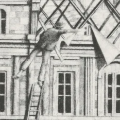 Sale Boutiques de musées Estampe JR au Louvre 2016