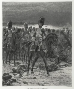 Boutiques de musées Personnages Et Évènements Historiques|Chefs D'Œuvre Des Musées-Estampe La bataille d'Eylau - Édouard Detaille