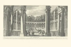 Clearance Boutiques de musées Estampe La Colonnade des jardins de Versailles - Jacques Rigaud