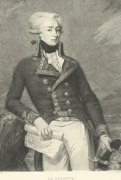 Boutiques de musées Chefs D'Œuvre Des Musées-Estampe La Fayette - Joseph-Désiré Court