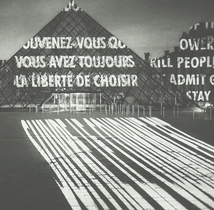 Boutiques de musées Paris Et Le Louvre|Créations Contemporaines-Estampe La liberté de choisir - Jenny Holzer 2006