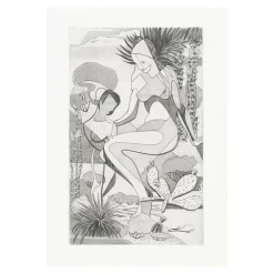 Online Boutiques de musées Estampe La Madone au cactus au Nouveau Mexique de Roderick Mead