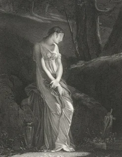 Boutiques de musées Chefs D'Œuvre Des Musées-Estampe La mère infortunée - Constance Mayer