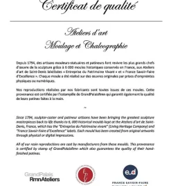 Boutiques de musées Chefs D'Œuvre Des Musées-Estampe L'Annonciation - Le Maître au criblé