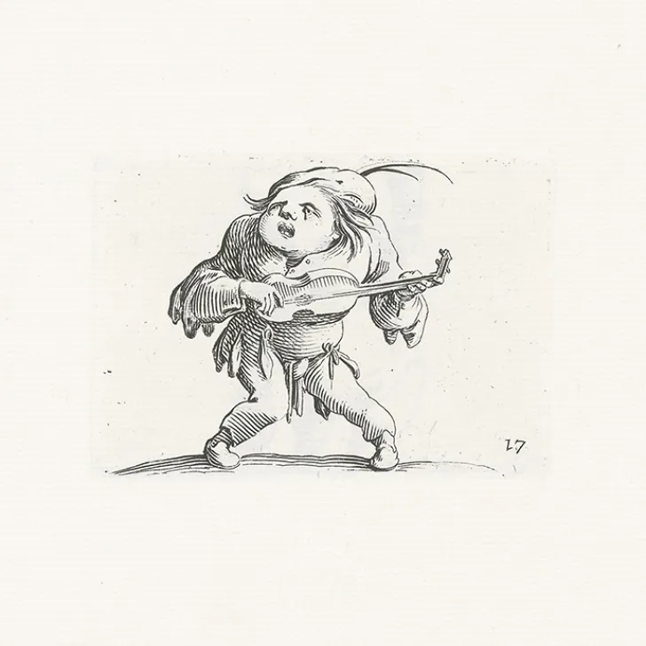 Boutiques de musées Dessins-Estampe Le Bancal Jouant De La Guitare