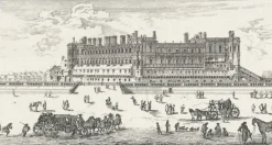 Boutiques de musées Architecture Et Villes-Estampe Le château de Saint-Germain-en Laye, en 1658 - Israël Silvestre
