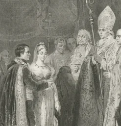 New Boutiques de musées Estampe Le mariage de Napoléon Ier et de Marie-Louise au palais du Louvre le 2 avril 1810 - Léopold Massard d'après Rouget