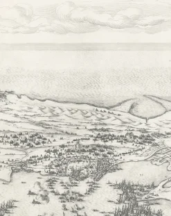 Boutiques de musées Estampe Le siège de l'île de Ré, en 1627 - Jacques Callot