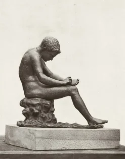 Boutiques de musées Chefs D'Œuvre Des Musées-Estampe Le Tireur d'épine vu de profil - Edouard-Denis Baldus