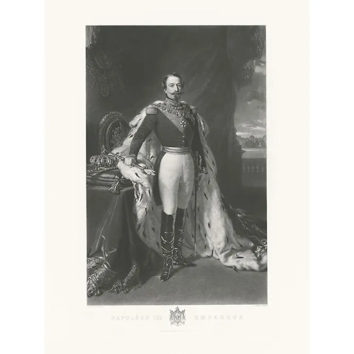Sale Boutiques de musées Estampe L'Empereur Napoléon III - Samuel Cousins