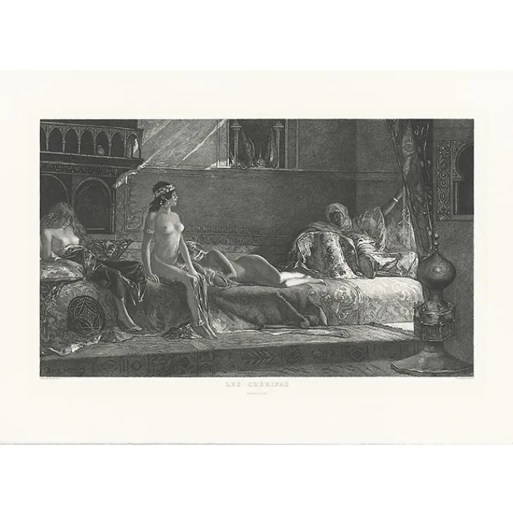 Boutiques de musées Chefs D'Œuvre Des Musées-Estampe Les chérifas - Benjamin Constant