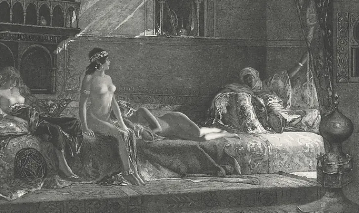 Boutiques de musées Chefs D'Œuvre Des Musées-Estampe Les chérifas - Benjamin Constant