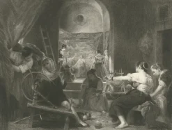 New Boutiques de musées Estampe Les fileuses - Vélasquez