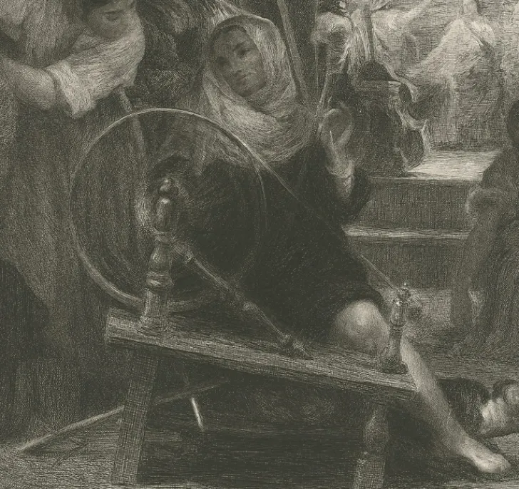 New Boutiques de musées Estampe Les fileuses - Vélasquez