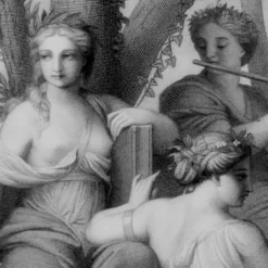 Boutiques de musées Chefs D'Œuvre Des Musées-Estampe Les muses Clio, Euterpe et Thalie - Eustache Le Sueur