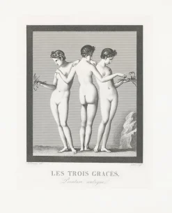 Clearance Boutiques de musées Estampe Les Trois Grâces - Boucher-Desnoyers