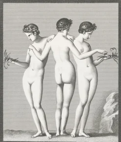 Clearance Boutiques de musées Estampe Les Trois Grâces - Boucher-Desnoyers