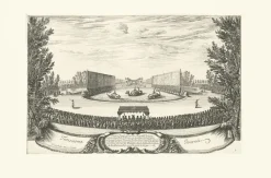 Boutiques de musées Personnages Et Évènements Historiques-Estampe L'Ile d'Alcine et son palais enchanté - Israël Silvestre