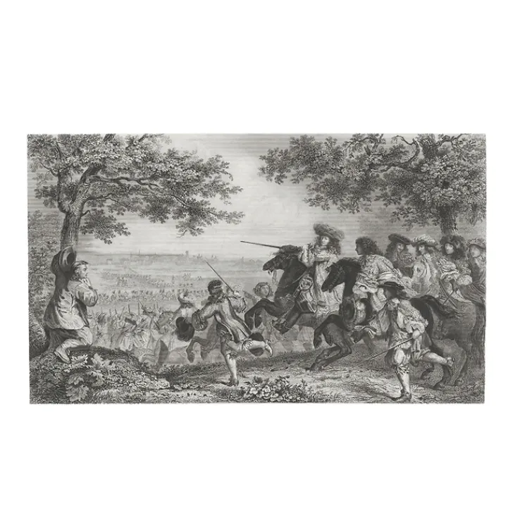 Boutiques de musées Estampe Louis XIV entre à Dunkerque, le 2 septembre 1662