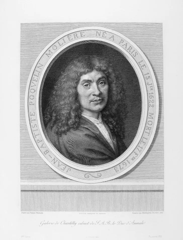 Boutiques de musées Personnages Et Évènements Historiques-Estampe Molière - Henriquel