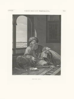 Boutiques de musées Personnages Et Évènements Historiques-Estampe Mourad Bey