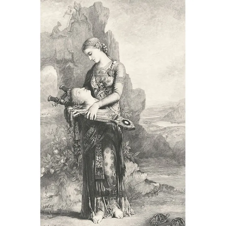 Boutiques de musées Chefs D'Œuvre Des Musées-Estampe Orphée - Gustave Moreau