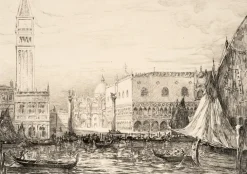 Boutiques de musées Architecture Et Villes-Estampe Palais des Doges à Venise - Pierre Gusman