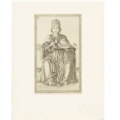 Boutiques de musées Art Moderne-Estampe Papa, carte 10, Le Tarot de Mantegna - Cécile Reims