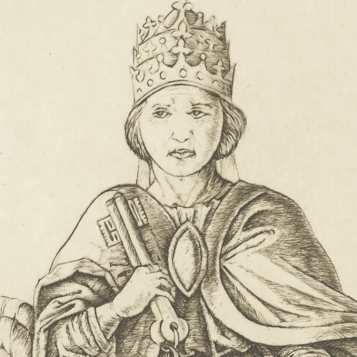 Boutiques de musées Art Moderne-Estampe Papa, carte 10, Le Tarot de Mantegna - Cécile Reims