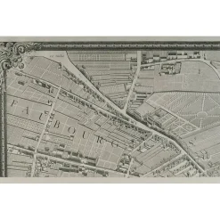 Sale Boutiques de musées Estampe Plan Turgot - Planche n° 1 - Partie du faubourg Saint-Antoine