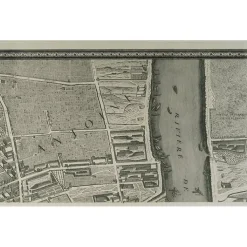 Boutiques de musées Architecture Et Villes-Estampe Plan Turgot - Planche n° 2 - Partie du Faubourg Saint-Antoine