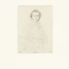 Sale Boutiques de musées Estampe Portrait de Paganini violoniste et compositeur - Jean Auguste Dominique Ingres