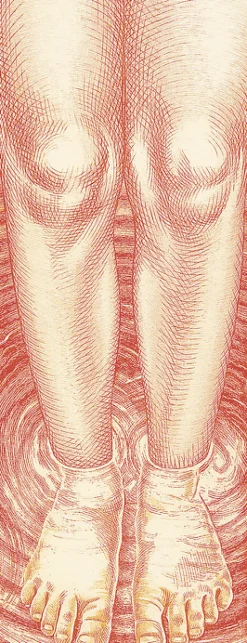 Outlet Boutiques de musées Estampe Portrait en pied - Agathe May 1999