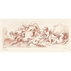 Boutiques de musées Chefs D'Œuvre Des Musées-Estampe Quatre amours avec char et carquois