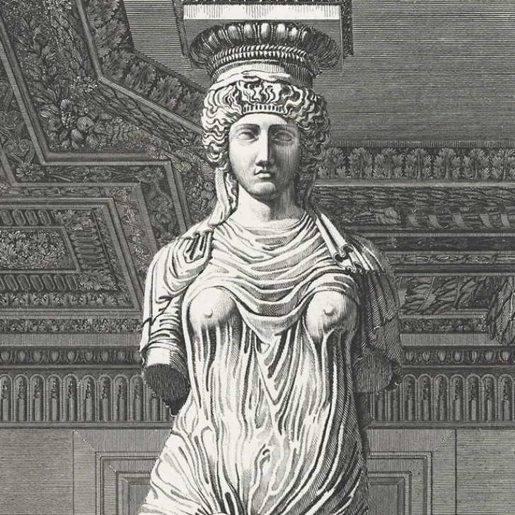 Boutiques de musées Paris Et Le Louvre-Estampe Rapprochement de divers fragments de la Salle de l'Institut - Louis-Pierre Baltard