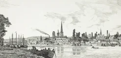 Clearance Boutiques de musées Estampe Rouen : vue générale - Emile-Frédéric Nicolle