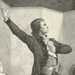 Hot Boutiques de musées Estampe Rouget de l'Isle chantant pour la première fois la Marseillaise