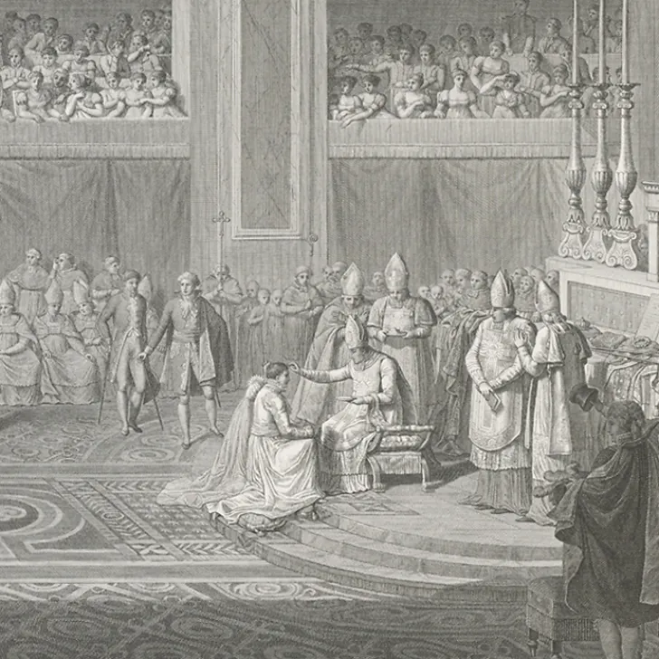 Hot Boutiques de musées Estampe Sacre De Napoléon Les Onctions